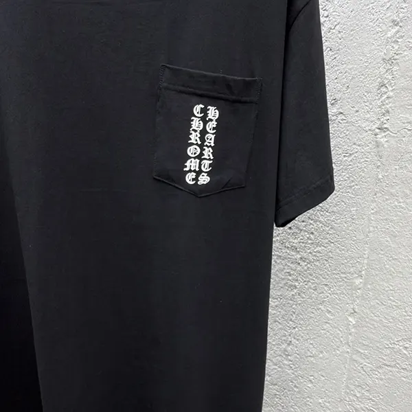 ブティック♪ クロムハーツ スクロールラベル半袖Tシャツ コピー Kue52326
