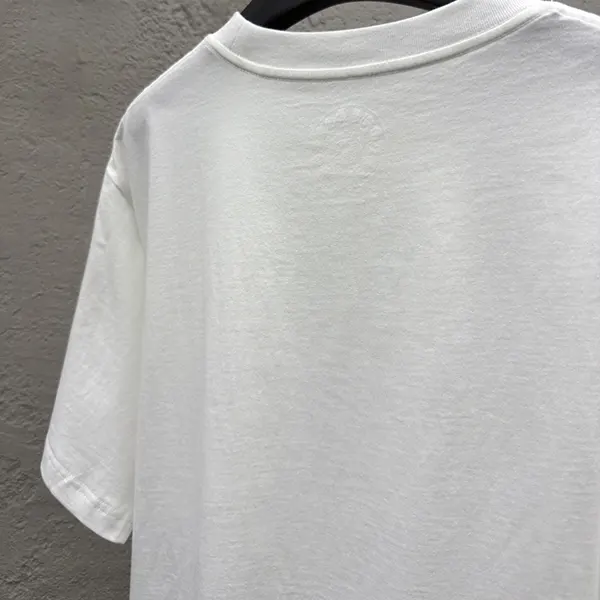 クロムハーツ オリーブ スクリプト ロゴ Tシャツ 激安 ホワイト Kun68421