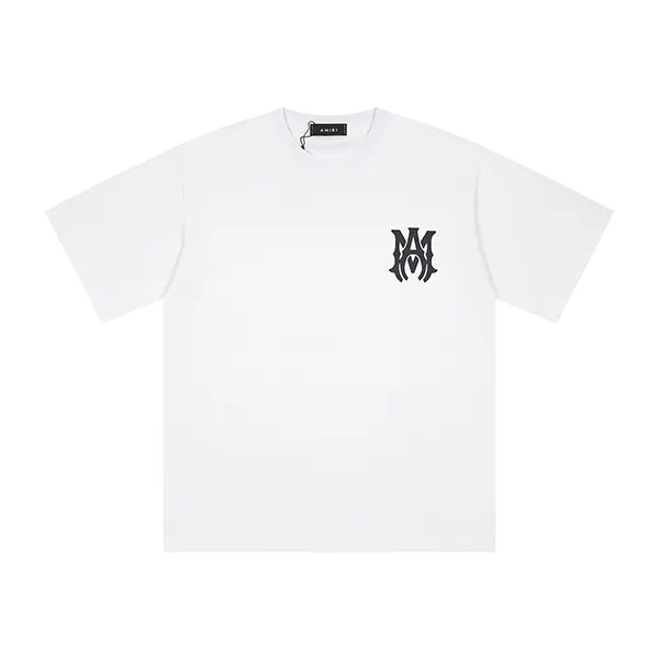 最新でオシャレ アミリ コットン MAコア ロゴ Tシャツ N級品 ame50949
