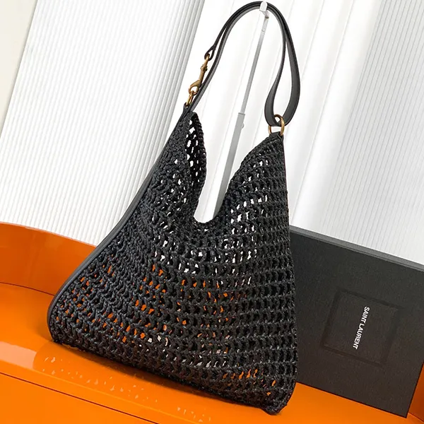 【お洒落☆】サンローラン YSL カサンドラ ショルダーバック スーパーコピー ラフィア ロゴ入 Sap51212