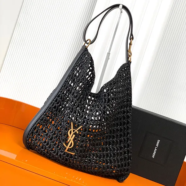 【お洒落☆】サンローラン YSL カサンドラ ショルダーバック スーパーコピー ラフィア ロゴ入 Sap51212