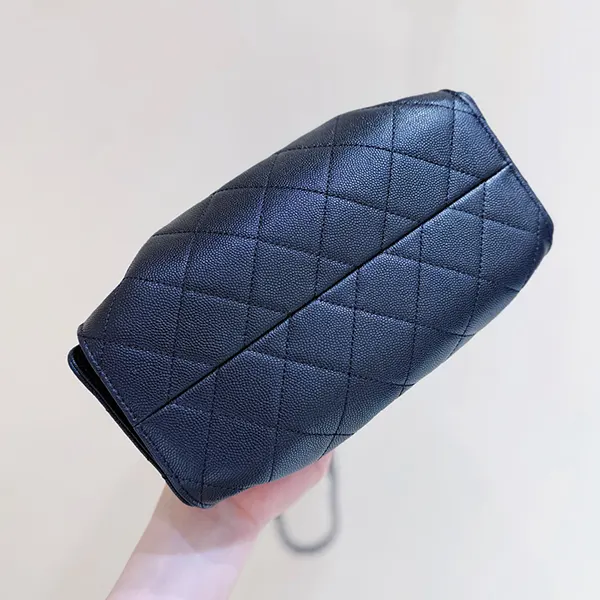 シャネル CHANEL25 ハンドバッグ ミニサイズ キャビアスキン ブラック AS5631 B22713 94305