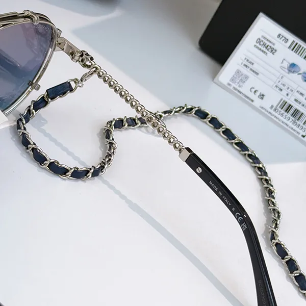 【上品★タイムレス】シャネル パイロット シェイプ サングラス