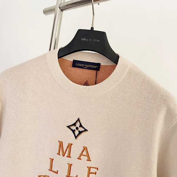 《大人カジュアル★》ルイヴィトン Tシャツ ジャガード ロゴ