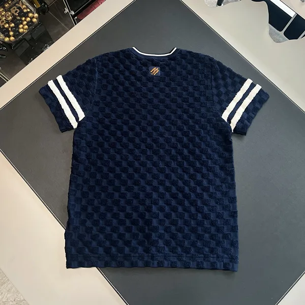 【ルイヴィトン】ダミエ テリー テニスTシャツ スーパーコピー 1AK7J0