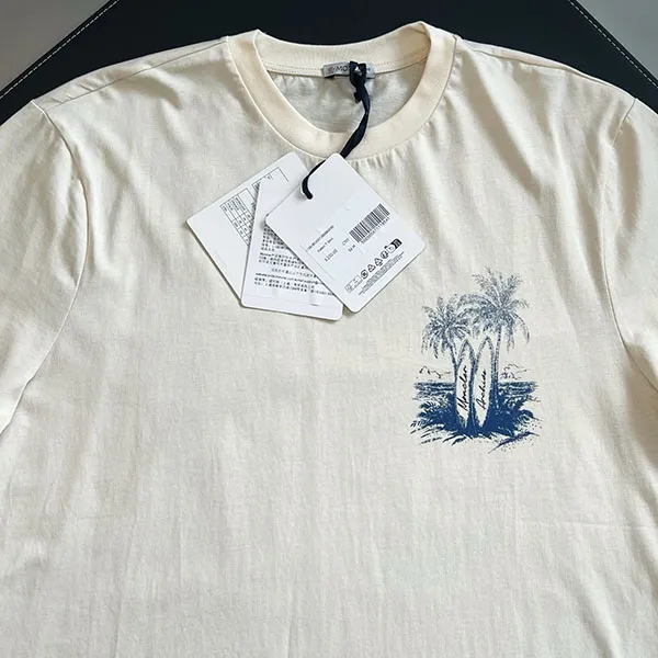 モンクレール ビーチプリントTシャツ コピー L10918C0007289B8Q