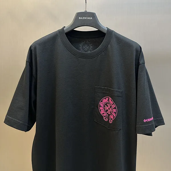 クロムハーツ コピー★CHプラス ホースシュー 半袖 ポケット Tシャツ