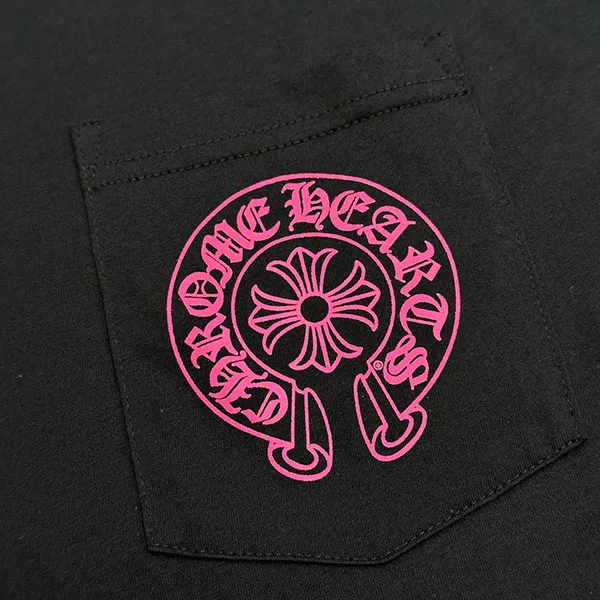 クロムハーツ コピー★CHプラス ホースシュー 半袖 ポケット Tシャツ
