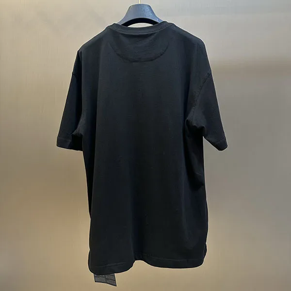 プラダ コットン Tシャツ コピー★ブラックUJN852_13CC