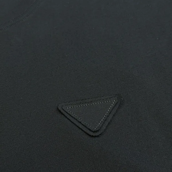 プラダ コットン Tシャツ コピー★ブラックUJN852_13CC