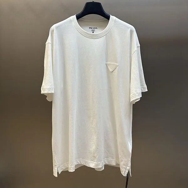 【Safari掲載】プラダ コピー◆コットン ボックスフィット 半袖 Tシャツ