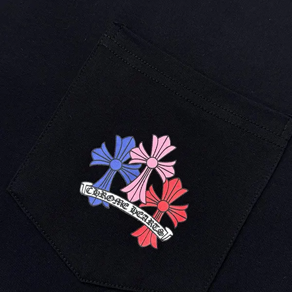 クロムハーツ マルチカラー クロス 長袖 Tシャツ