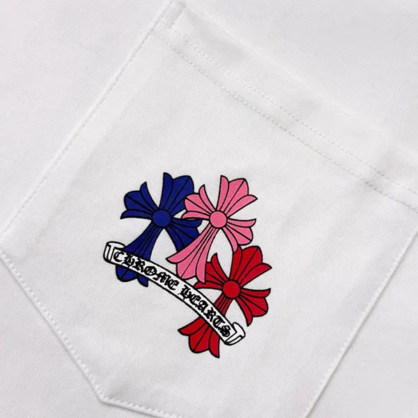 クロムハーツ マルチカラー クロス 長袖 Tシャツ