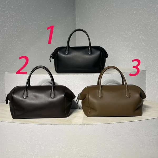 ザロウ Faye ハンドバッグ カーフスキン ロゴ 全3色