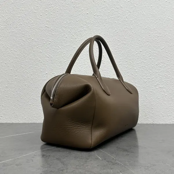 ザロウ Faye ハンドバッグ カーフスキン ロゴ 全3色