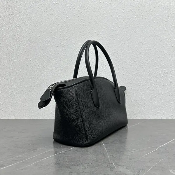 ザ・ロウ Astra n級品 レザー ダッフルバッグ ブラック