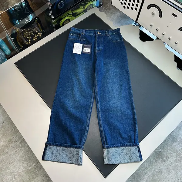 【ゆったりフォルム♪】ルイヴィトン スーパーコピー デニムスケートパンツ 1AK6RA