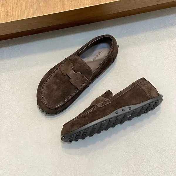 【エルメス スーパーコピー】モカシン レイジー Hカットワーク メドールソール H252955ZAF