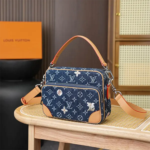 デニムで軽やか春映え ルイヴィトン スーパーコピー Nil Bagナイルモノグラムデニムショルダー M27553