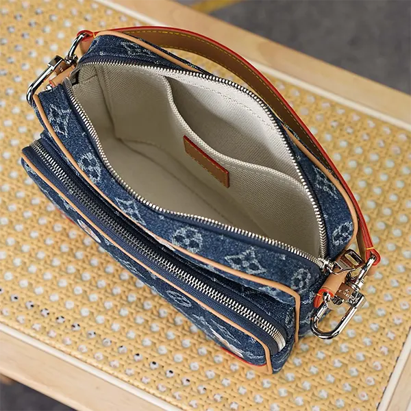 デニムで軽やか春映え ルイヴィトン スーパーコピー Nil Bagナイルモノグラムデニムショルダー M27553