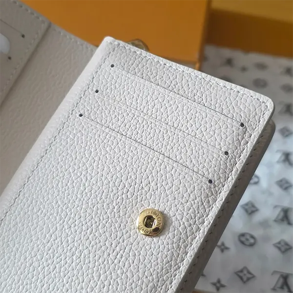 淡いカラーが可愛い【ルイヴィトン】ポルトフォイユ・クレア スーパーコピー M28275