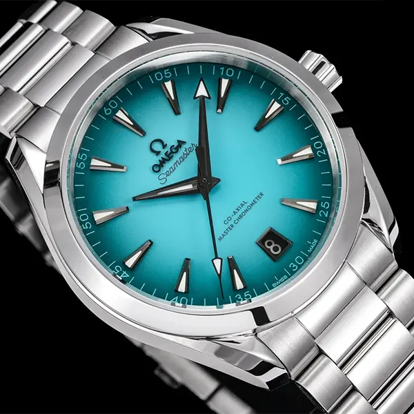 オメガ シーシーマスター スーパーコピー アクアテラ ターコイズ 41 mm O22010412103006