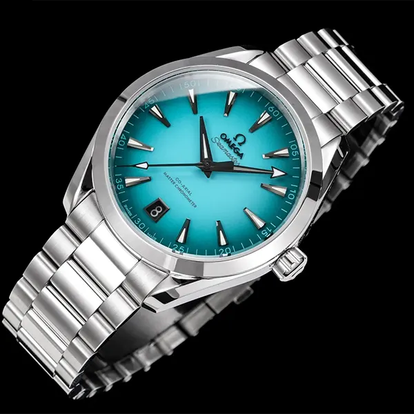 オメガ シーシーマスター スーパーコピー アクアテラ ターコイズ 41 mm O22010412103006