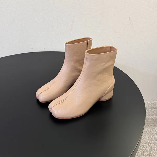 目を惹く逸品!【メゾンマルジェラ】Tabi シワ加工 ブーツ