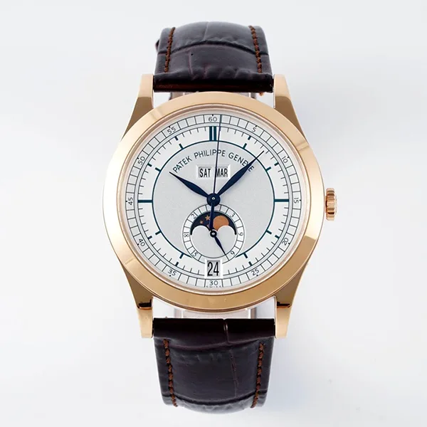 パテック・フィリップ 5396R 年次カレンダー 38.5mm ローズゴールド ネイビーダイヤル 自動巻き