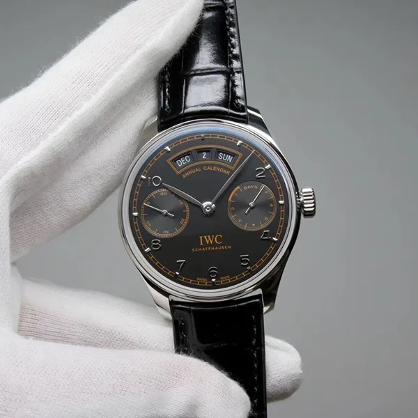 IWC ポルトギーゼ コピー アニュアル・カレンダー IW503501 44mm ホワイトダイヤル