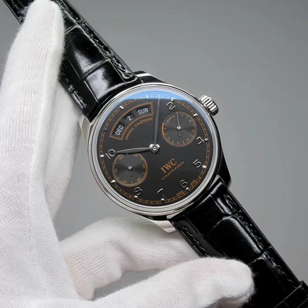 IWC ポルトギーゼ コピー アニュアル・カレンダー IW503501 44mm ホワイトダイヤル