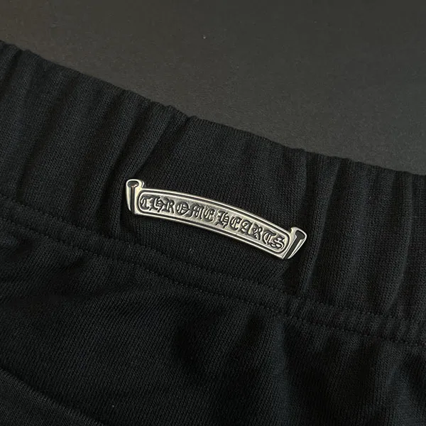 クロムハーツ スーパーコピー ワイノット CHロゴ刺繍 スウェットパンツ "ブラック"