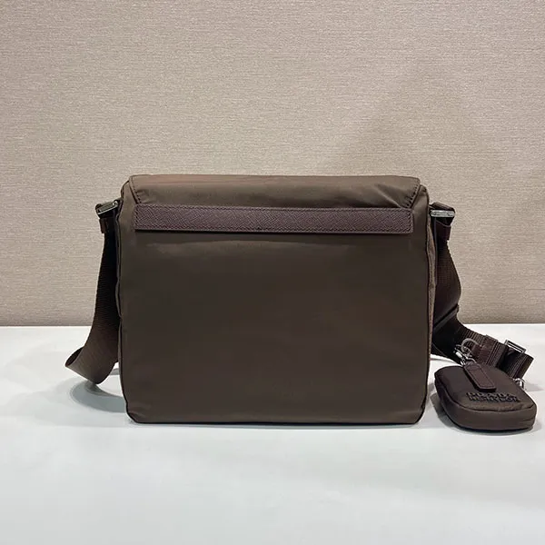 【プラダ】三角ロゴ Re-Nylon ポーチ付き ショルダーバッグ スーパーコピー 1BD994_RV44_F0038